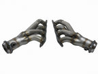 aFe Twisted Steel 1-3/4 IN 304 Stainless Steel Short Tube Headers w/ Raw Finish - Dodge Challenger 2015-2023