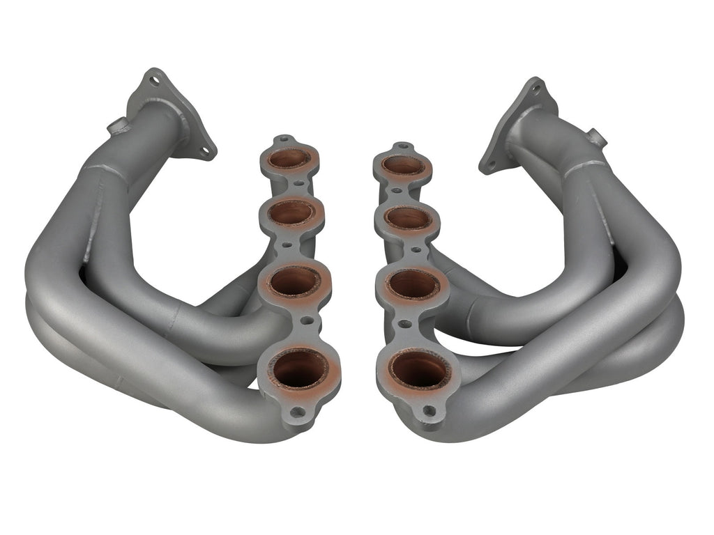 aFe Twisted Steel 304 Stainless Steel long Tube Header w/ Titanium Ceramic Coating - Chevrolet Corvette (C8) 2020-2026