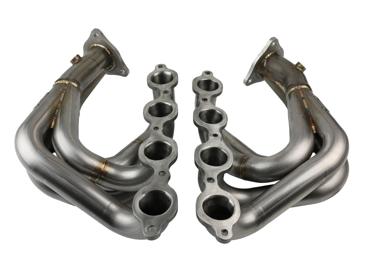 aFe Twisted Steel 304 Stainless Steel Long Tube Header - Chevrolet Corvette (C8) 2020-2026