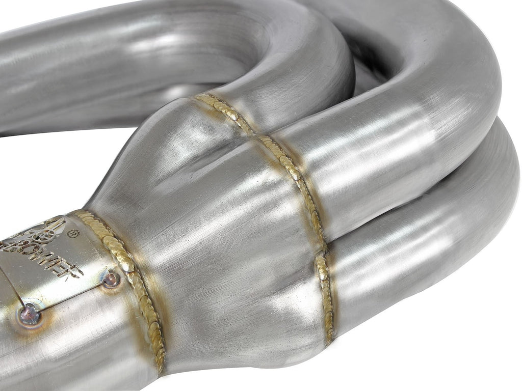 aFe Twisted Steel 304 Stainless Steel Long Tube Header w/ Cat - Toyota 86/FT86/GT86 2012-2019 / Scion FR-S 2013-2016 / Subaru BRZ 2013-2019