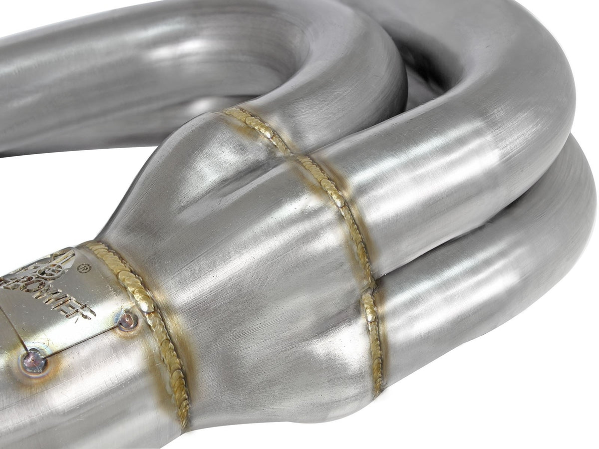 aFe Twisted Steel 304 Stainless Steel Long Tube Header w/ Cat - Toyota 86/FT86/GT86 2012-2019 / Scion FR-S 2013-2016 / Subaru BRZ 2013-2019