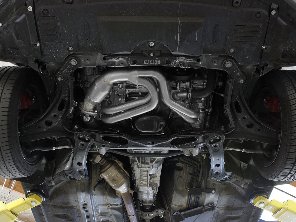 aFe Twisted Steel 304 Stainless Steel Long Tube Header w/ Cat - Toyota 86/FT86/GT86 2012-2019 / Scion FR-S 2013-2016 / Subaru BRZ 2013-2019