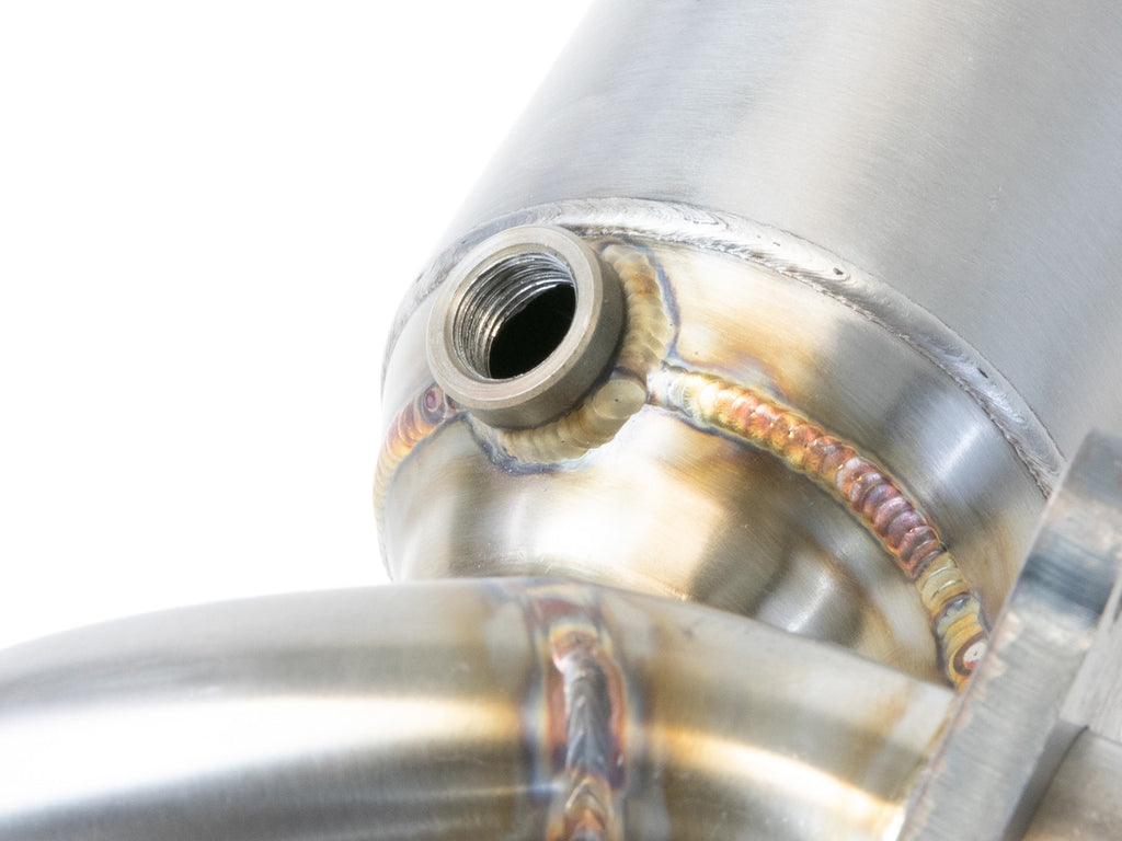 aFe Twisted Steel 304 Stainless Steel Long Tube Header w/ Cat - BMW 3-Series (E90/91/92/93) 2006-2013 128i (E82/E88) 2008-2013
