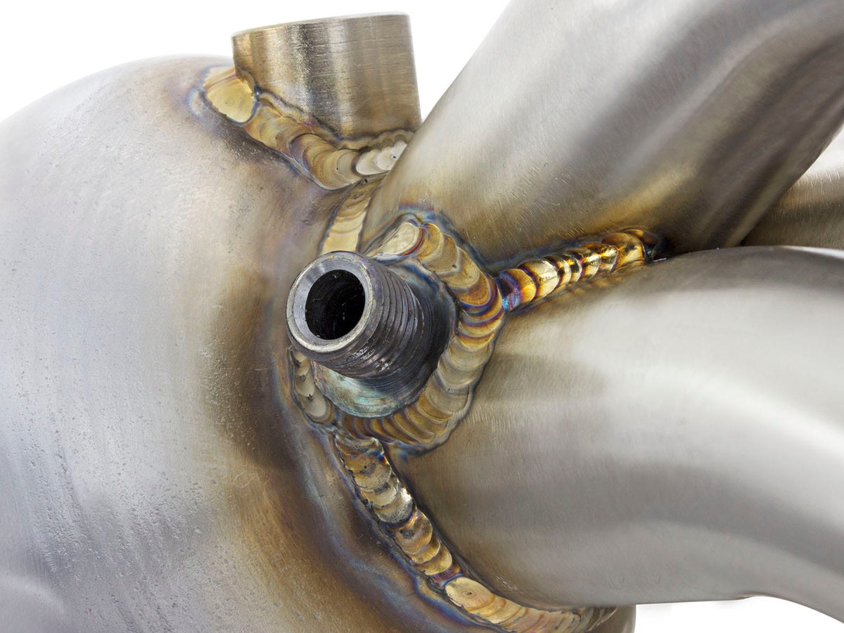 aFe Twisted Steel Long Tube Header 304 Stainless Steel w/ Cat - BMW M3 (E46) 2001-2006