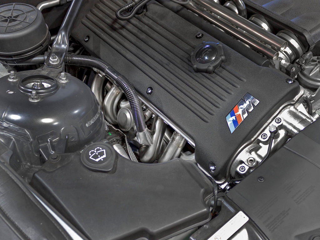 aFe Twisted Steel Long Tube Header 304 Stainless Steel w/ Cat - BMW M3 (E46) 2001-2006