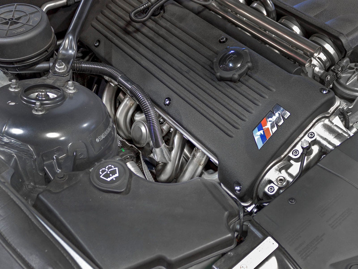 aFe Twisted Steel Long Tube Header 304 Stainless Steel w/ Cat - BMW M3 (E46) 2001-2006