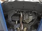 aFe Twisted Steel Down Pipe 2-1/2 IN 304 Stainless Steel w/ Cat - MINI Cooper S (R56) 2007-2015