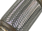 aFe Twisted Steel Down Pipe 3 to 2-3/4 IN 304 Stainless Steel w/ Cat - MINI Cooper S (F55/F56/F57) 2015-2019