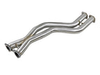 aFe Twisted Steel 2-1/2 IN 304 Stainless Steel X-Pipe - BMW M3 (E46) 2001-2006