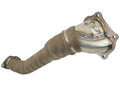 aFe Twisted Steel Down-Pipe - Mitsubishi Lancer EVO X 2008-2015