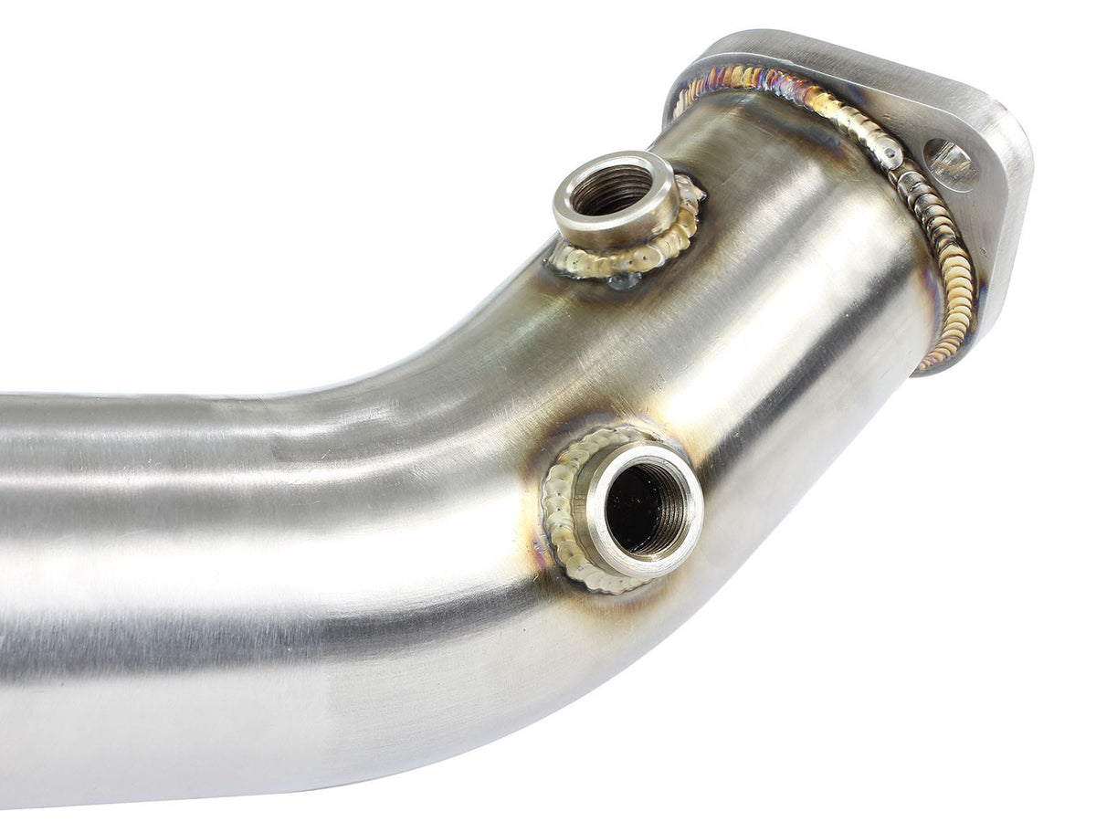 aFe Twisted Steel Down-Pipe - Mitsubishi Lancer EVO X 2008-2015