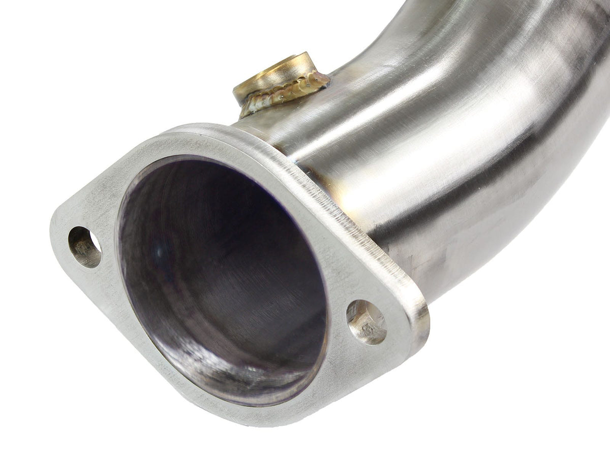 aFe Twisted Steel Down-Pipe - Mitsubishi Lancer EVO X 2008-2015