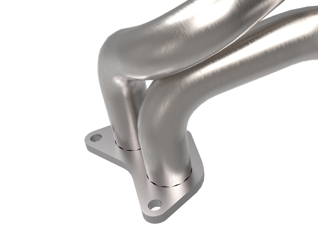 aFe Twisted Steel 304 Stainless Steel Header w/ Cat - Subaru Outback/Legacy 2013-2019