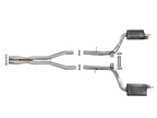 aFe MACH Force-Xp 3 IN 304 Stainless Steel Cat-Back Exhaust System - Dodge Challenger 2015-2016