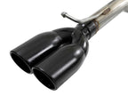 aFe MACH Force-Xp 2-1/2 IN 304 Stainless Steel Cat-Back Exhaust System w/ Quad Black Tips - Dodge Challenger 2015-2023