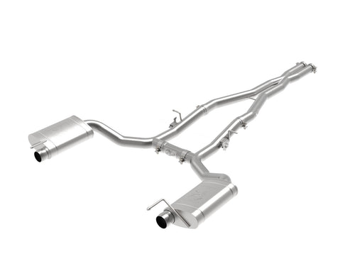 aFe MACH Force-Xp 3 IN 304 Stainless Steel Cat-Back Exhaust System - Dodge Charger/Hellcat 2015-2023 SRT-8