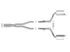 aFe MACH Force-Xp 3 IN 304 Stainless Steel Cat-Back Exhaust System - Dodge Charger/Hellcat 2015-2023 SRT-8