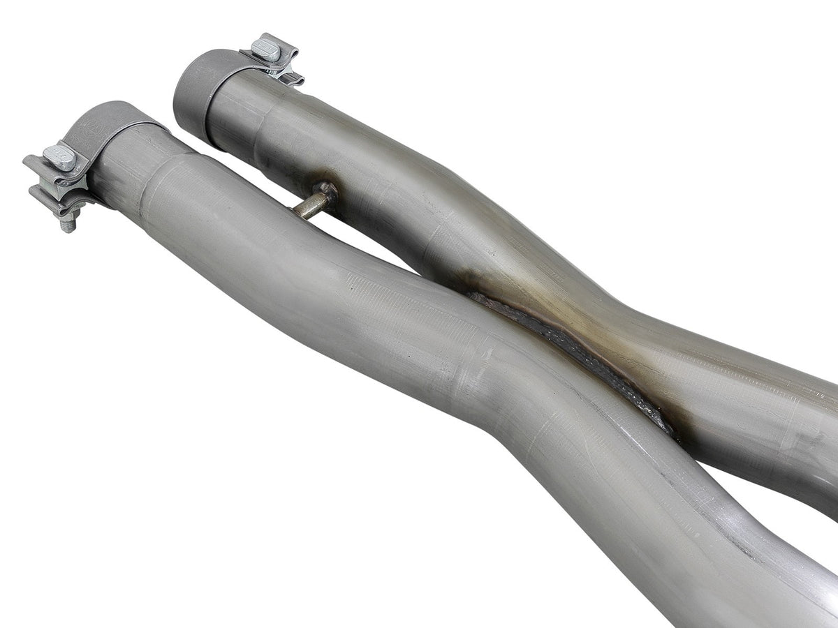 aFe MACH Force-Xp 2-1/2 IN 304 Stainless Steel Cat-Back Exhaust System - Dodge Charger/Chrysler 300 2015-2023