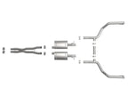 aFe MACH Force-Xp 2-1/2 IN 304 Stainless Steel Cat-Back Exhaust System - Dodge Charger/Chrysler 300 2015-2023