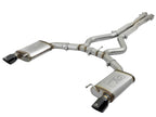aFe MACH Force-Xp 3 IN 304 Stainless Steel Cat-Back Exhaust System - Ford Mustang 2015-2017