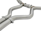 aFe MACH Force-Xp 3 IN 304 Stainless Steel Cat-Back Exhaust System - Ford Mustang 2015-2017