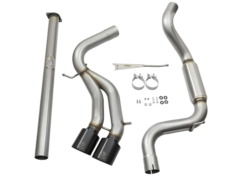 aFe Takeda 3 IN 304 Stainless Steel Cat-Back Exhaust System - Ford Focus ST 2013-2018