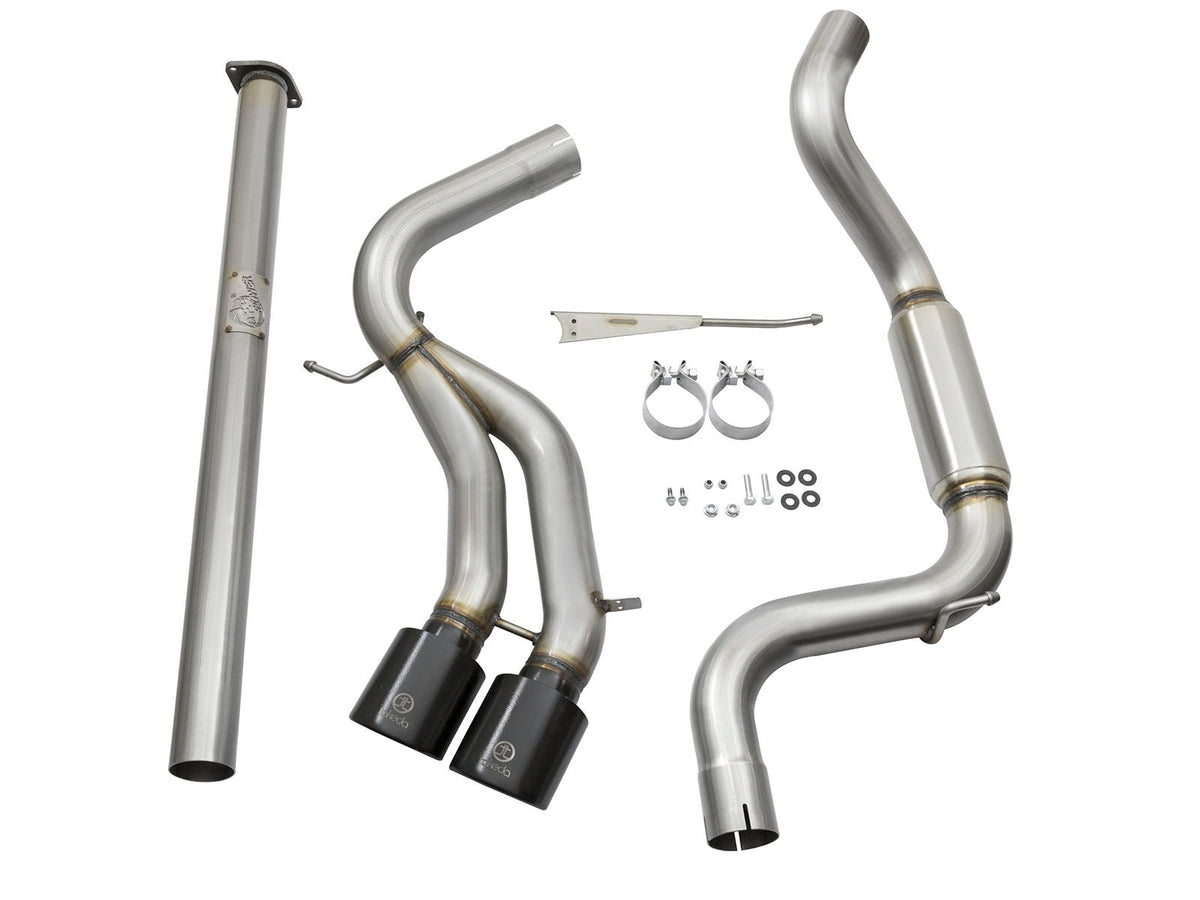 aFe Takeda 3 IN 304 Stainless Steel Cat-Back Exhaust System - Ford Focus ST 2013-2018