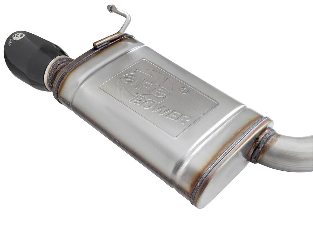 aFe MACH Force-Xp 3 IN to 2-1/2 IN 304 Stainless Steel Cat-Back Exhaust System - Ford Mustang 2015-2023