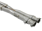aFe MACH Force-Xp 304 Stainless Steel 3 IN Cat-Back Exhaust System Black - Ford Mustang 2015-2017