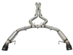 aFe MACH Force-Xp 304 Stainless Steel 3 IN Cat-Back Exhaust System Black - Ford Mustang 2015-2017