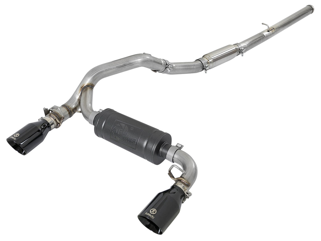 aFe Takeda 3 IN 304 Stainless Steel Cat-Back Exhaust System - Ford Focus RS 2016-2018