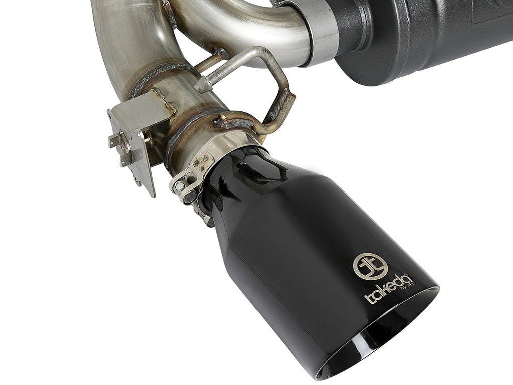 aFe Takeda 3 IN 304 Stainless Steel Cat-Back Exhaust System - Ford Focus RS 2016-2018