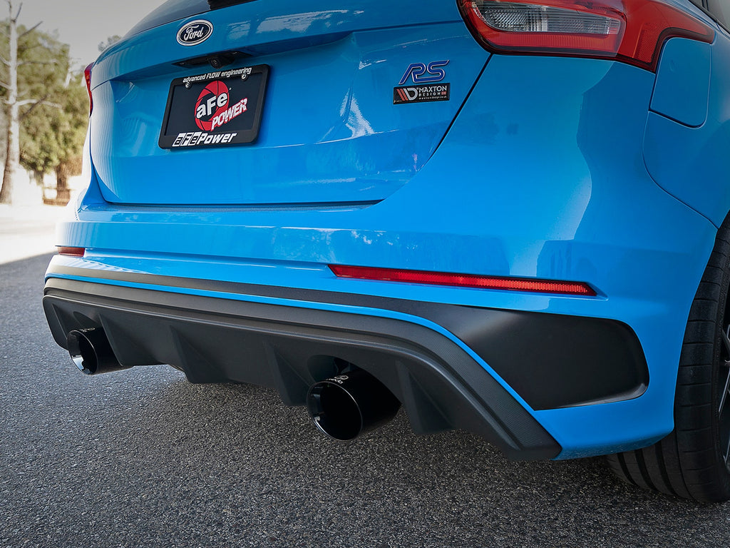 aFe Takeda 3 IN 304 Stainless Steel Cat-Back Exhaust System - Ford Focus RS 2016-2018