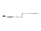 aFe Takeda 2-1/4 IN 304 Stainless Steel Cat-Back Exhaust System w/ Black Tips - Ford Fiesta (Sedan) 2014-2019