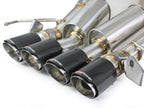 aFe MACH Force-Xp 3 IN to 2-1/2 IN 304 Stainless Steel Axle-Back Exhaust System - Chevrolet Corvette (C7) 2014-2019