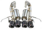aFe MACH Force-Xp 3 IN to 2-1/2 IN 304 Stainless Steel Axle-Back Exhaust System - Chevrolet Corvette (C7) 2014-2019