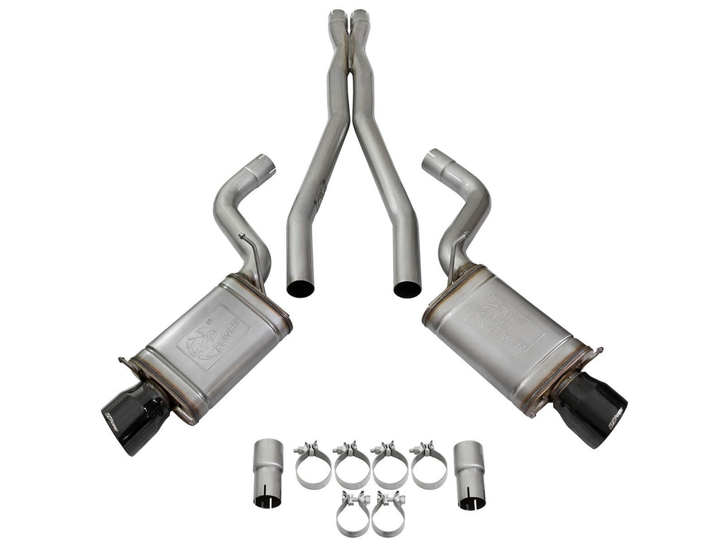 aFe MACH Force-Xp 3 IN 304 Stainless Steel Cat-Back Exhaust System - Cadillac CTS-V 2009-2015