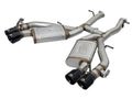 aFe MACH Force-Xp 3 IN 304 Stainless Steel Axle-Back Exhaust System Black - Chevrolet Camaro SS 2016-2024