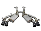 aFe MACH Force-Xp 3 IN 304 Stainless Steel Axle-Back Exhaust System Black - Chevrolet Camaro SS 2016-2024