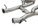 aFe MACH Force-Xp 3 IN 304 Stainless Steel Axle-Back Exhaust System Black - Chevrolet Camaro SS 2016-2024