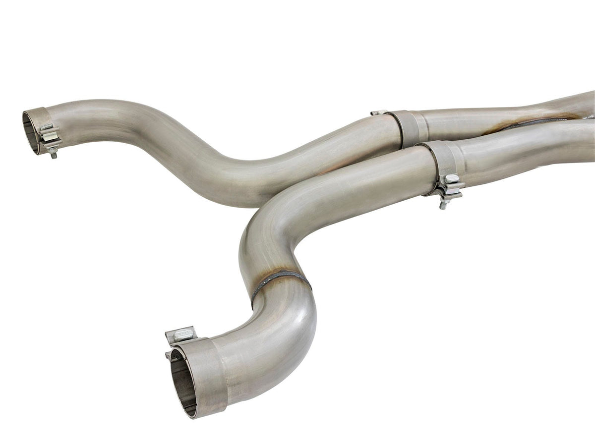aFe MACH Force-Xp 3 IN 304 Stainless Steel Axle-Back Exhaust System Black - Chevrolet Camaro SS 2016-2024