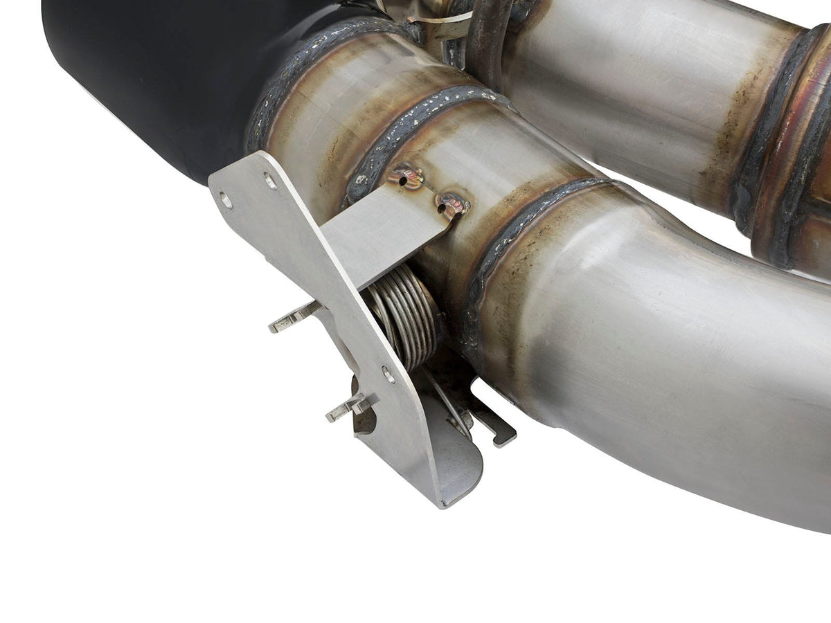 aFe MACH Force-Xp 3 IN 304 Stainless Steel Axle-Back Exhaust System Black - Chevrolet Camaro SS 2016-2024