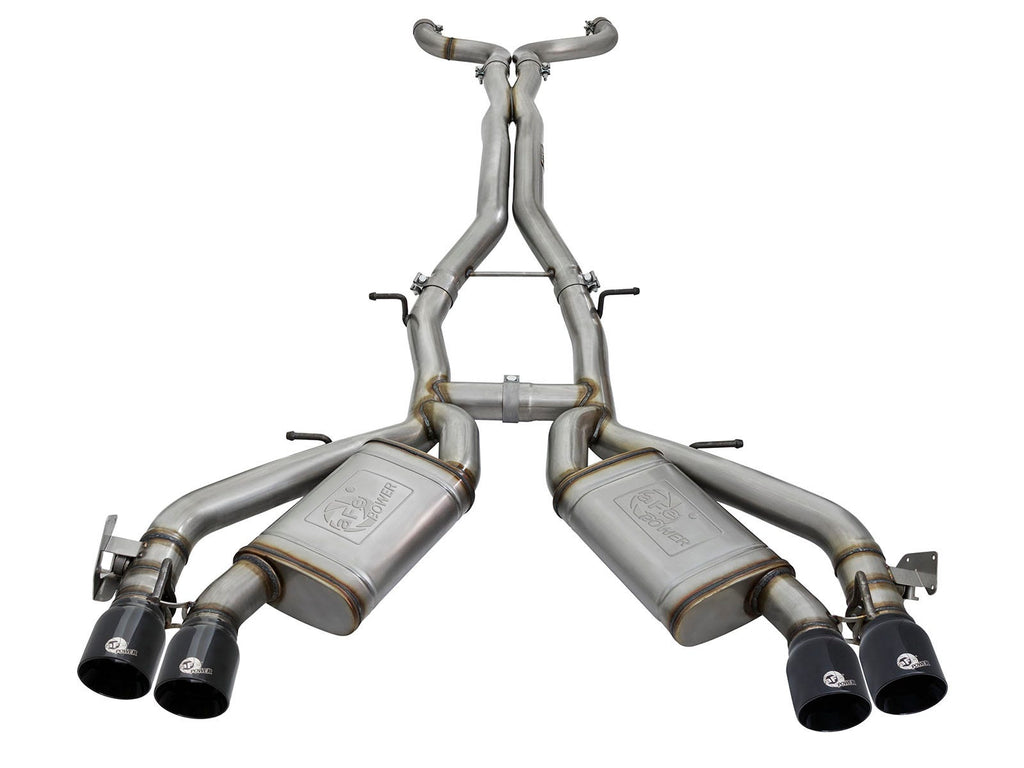 aFe MACH Force-Xp 3 IN 304 Stainless Steel Cat-Back Exhaust System - Chevrolet Camaro SS 2016-2024