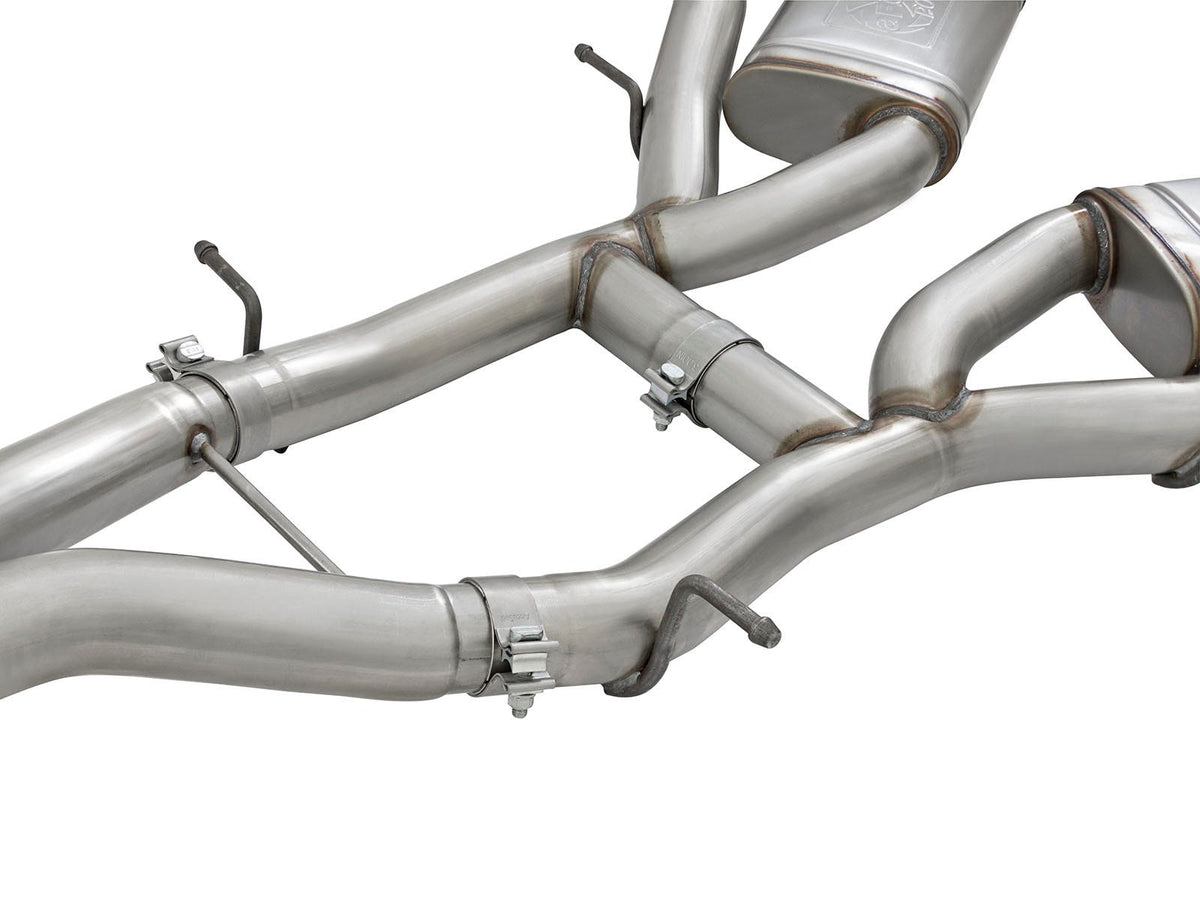 aFe MACH Force-Xp 3 IN 304 Stainless Steel Cat-Back Exhaust System - Chevrolet Camaro SS 2016-2024