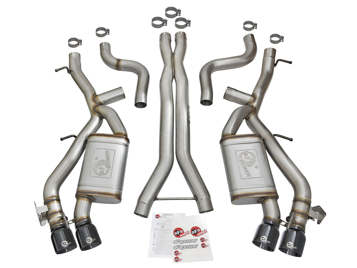 aFe MACH Force-Xp 3 IN 304 Stainless Steel Cat-Back Exhaust System - Chevrolet Camaro SS 2016-2024