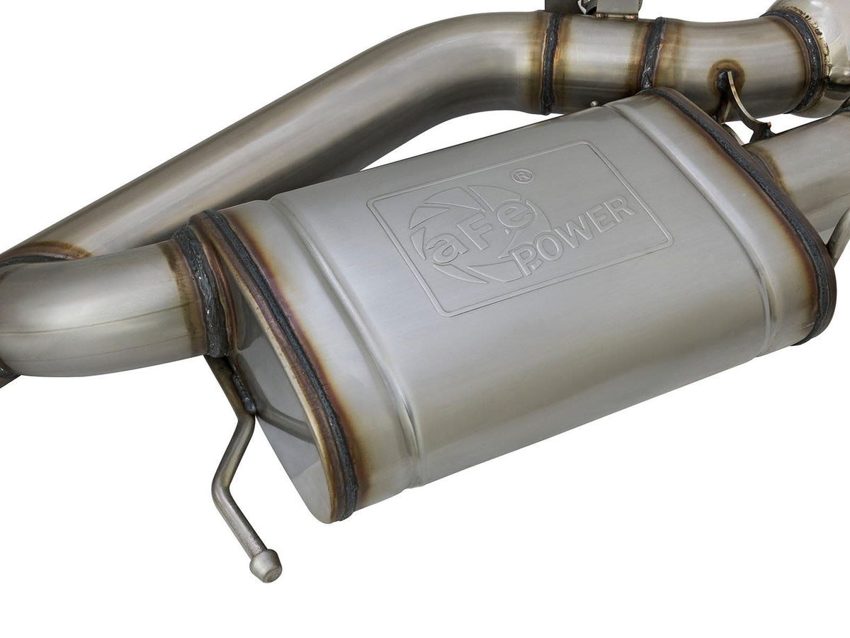 aFe MACH Force-Xp 3 IN 304 Stainless Steel Cat-Back Exhaust System - Cadillac ATS-V 2016-2019