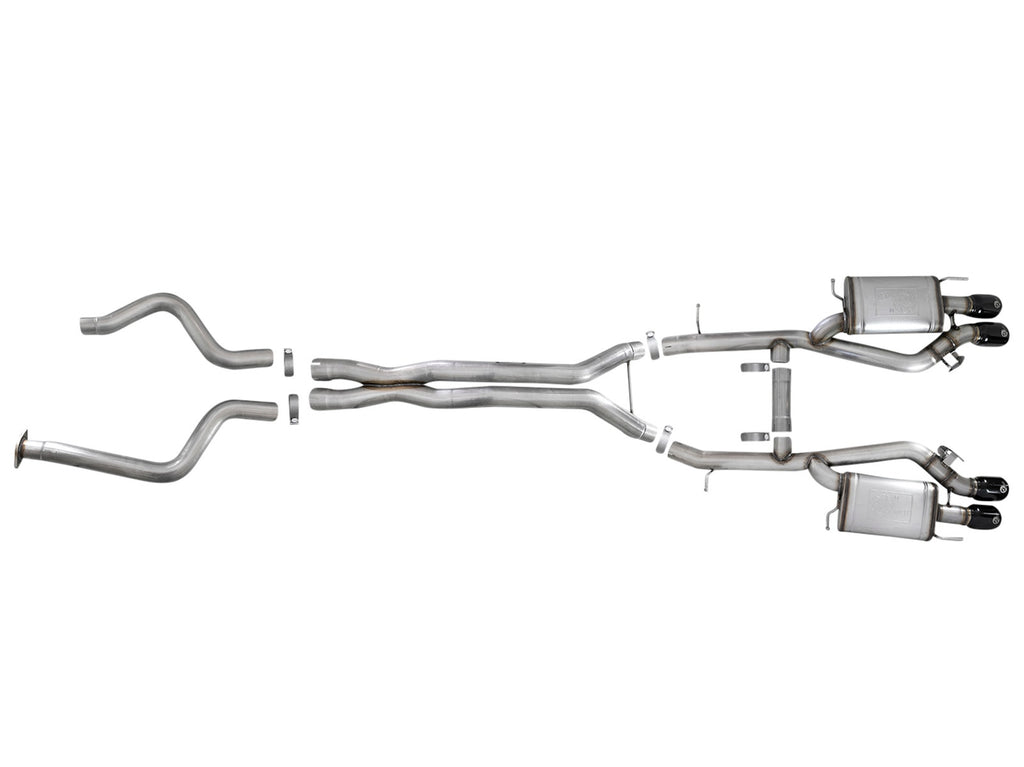 aFe MACH Force-Xp 3 IN 304 Stainless Steel Cat-Back Exhaust System - Cadillac ATS-V 2016-2019