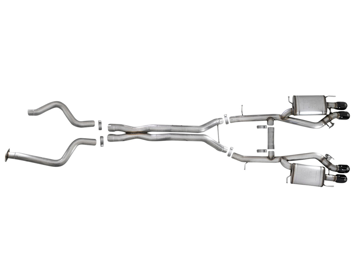 aFe MACH Force-Xp 3 IN 304 Stainless Steel Cat-Back Exhaust System - Cadillac ATS-V 2016-2019
