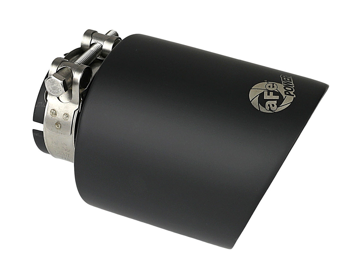 aFe MACH Force-Xp 304 Stainless Steel Cat-Back Exhaust w/ Muffler Black (w/ NPP) - Chevrolet Corvette (C8) 2020-2026