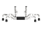 aFe MACH Force-Xp 304 Stainless Steel Cat-Back Exhaust w/ Muffler Black (w/ NPP) - Chevrolet Corvette (C8) 2020-2026